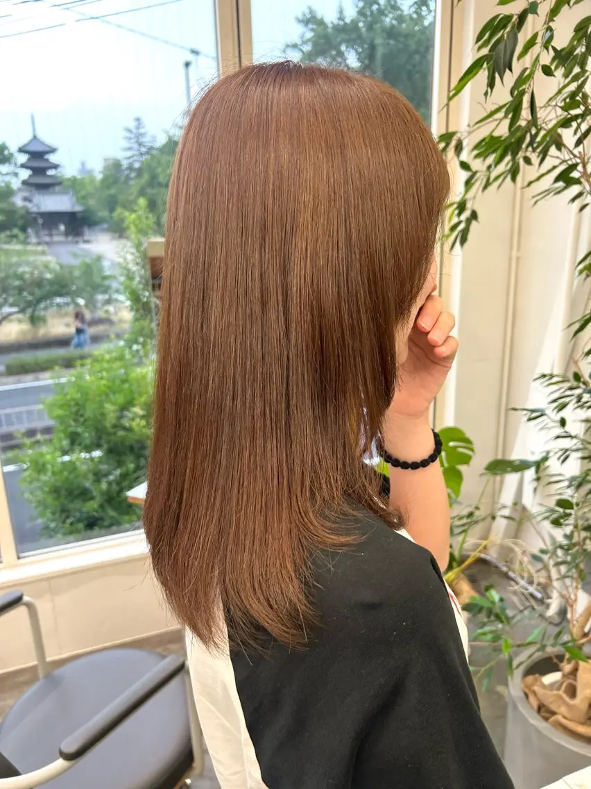 カラー 八事 yukii 橋本 心🫧のヘアスタイル