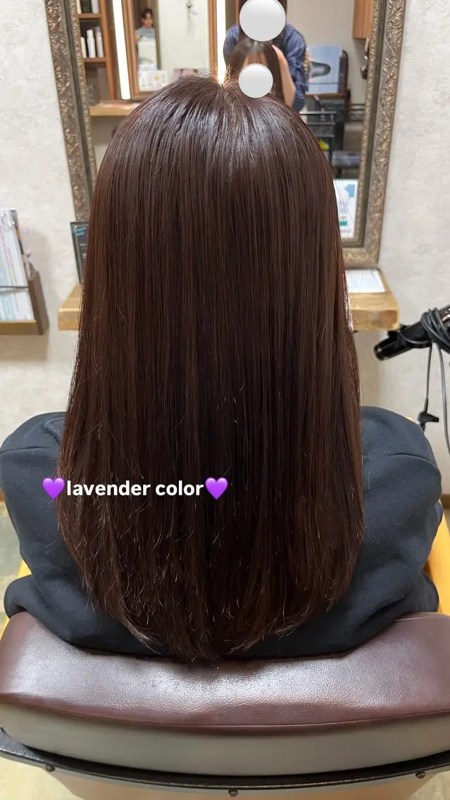 セミロング ‎miku/ blancblancのヘアスタイル