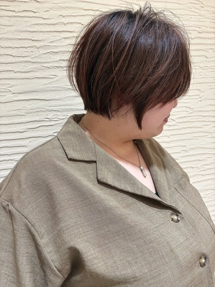 ショート 似合わせカット ショートヘア mao /札幌美容室のヘアスタイル