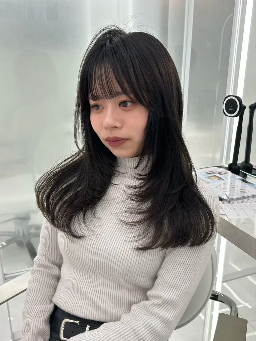 ロング 透明感/暗めカラー✨ 海斗のヘアスタイル