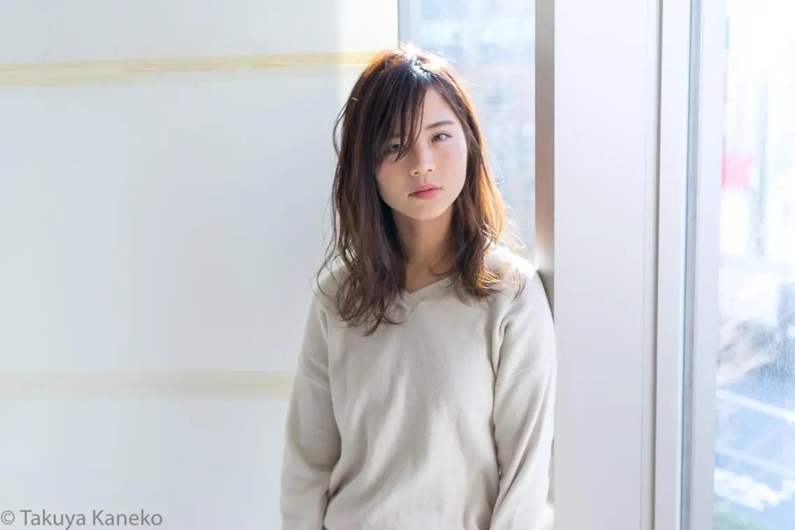 ミディアム カラー パーマ TAKU 小顔カット 大人女性💇専門のヘアスタイル