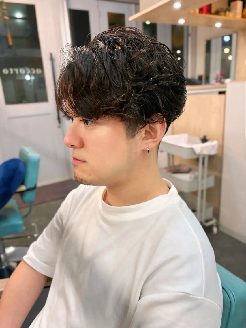パーマ メンズ パーマ accorto 小林諭侑のヘアスタイル