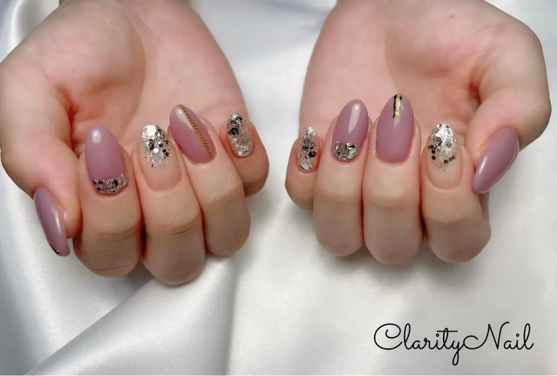 ネイル アートネイル 持ち込み ハンドネイル Clarity Nailのネイルデザイン