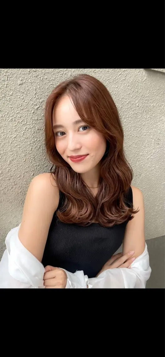 カラー ブラウンカラー ショコラブラウン 透明感カラー ヘアカラー Rio /福岡/ ハイトーン/ブリーチのヘアスタイル