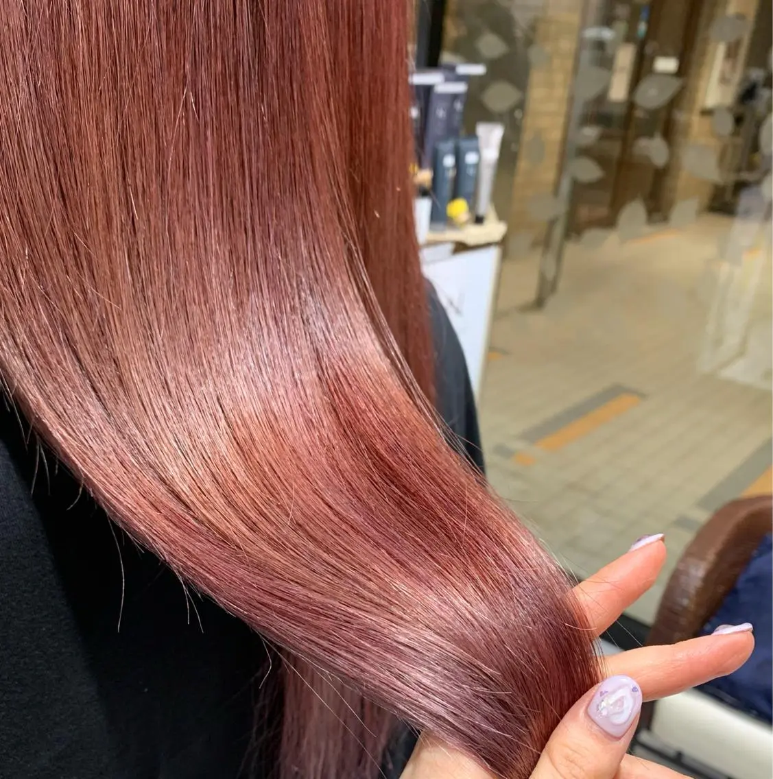 ロング カラー ヘアアレンジ トリートメント 近藤千翔🩵 髪質改善Periodのエステ・リラクイメージ