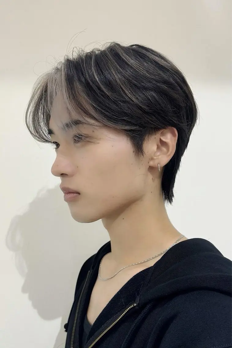 メンズカラー🙆🏻‍♂️🌀➕2step treatment✨の写真