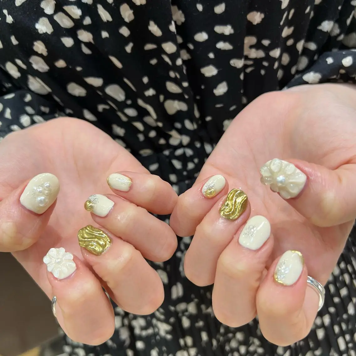 ネイル ハンドネイル なぽ ❤︎長さだし / 韓国nailのネイルデザイン