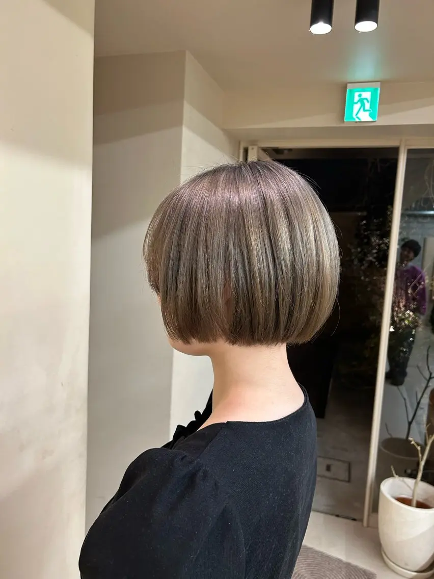 ショート カラー 齋藤 隼琉のヘアスタイル