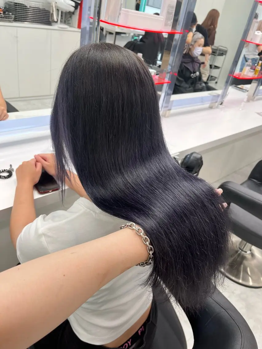 ロング カラー ヘアカラー トリートメント ヘッドスパ ヘアセット ブリーチなし特化 美容師💖SAE💖のヘアスタイル