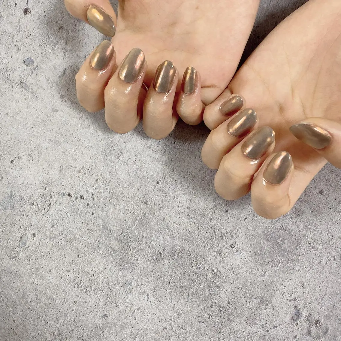 ネイル ミラーネイル ハンドネイル SOL NAILのネイルデザイン