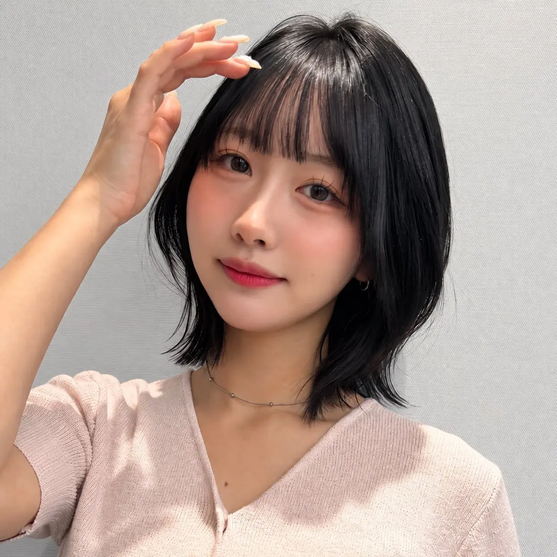 ミディアム カラー カット ヘアカラー トリートメント 🩷小川大輔🩷 店長/ボブ/インナーのヘアスタイル