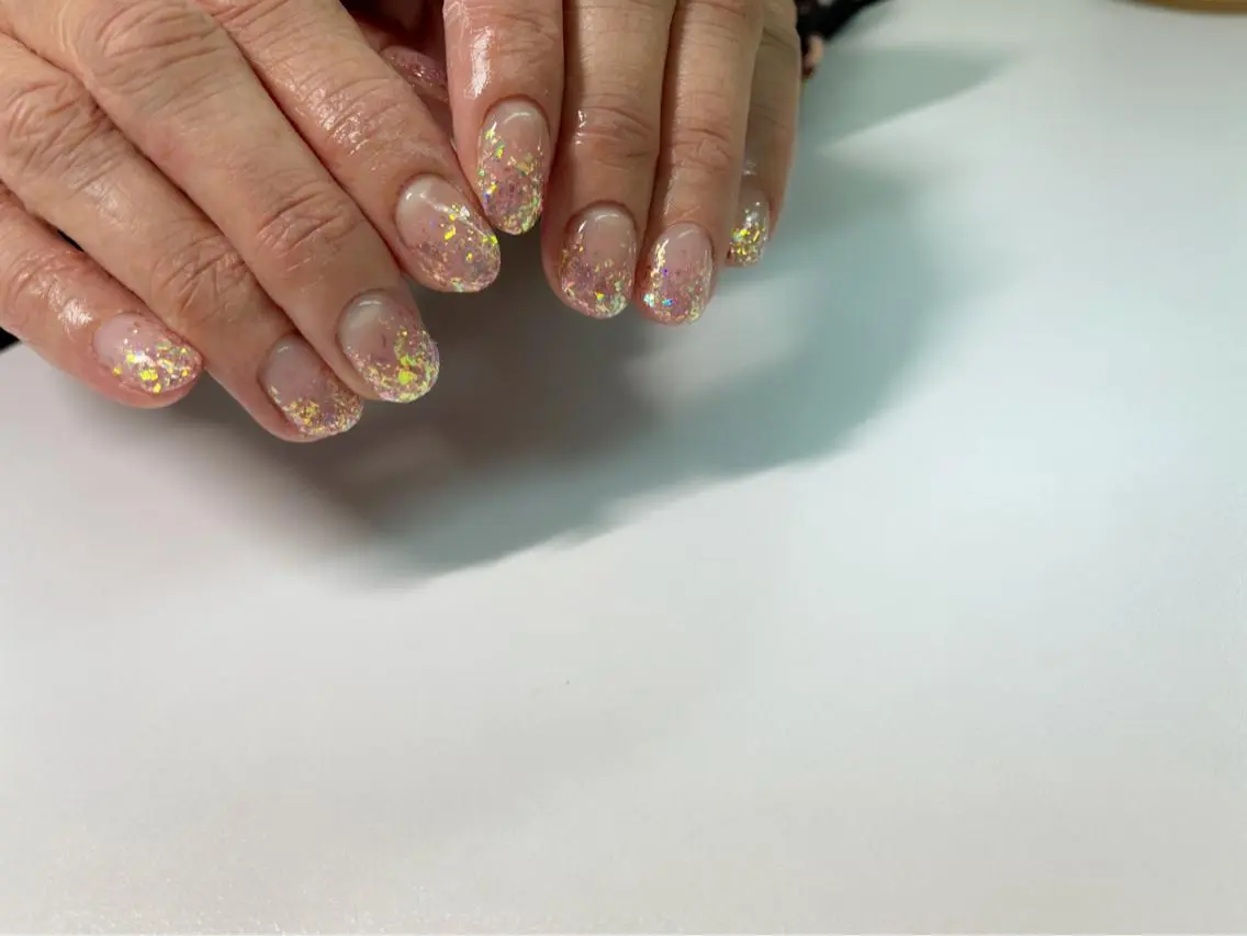 カラー ハンドネイル sharesalon PESCAのネイルデザイン