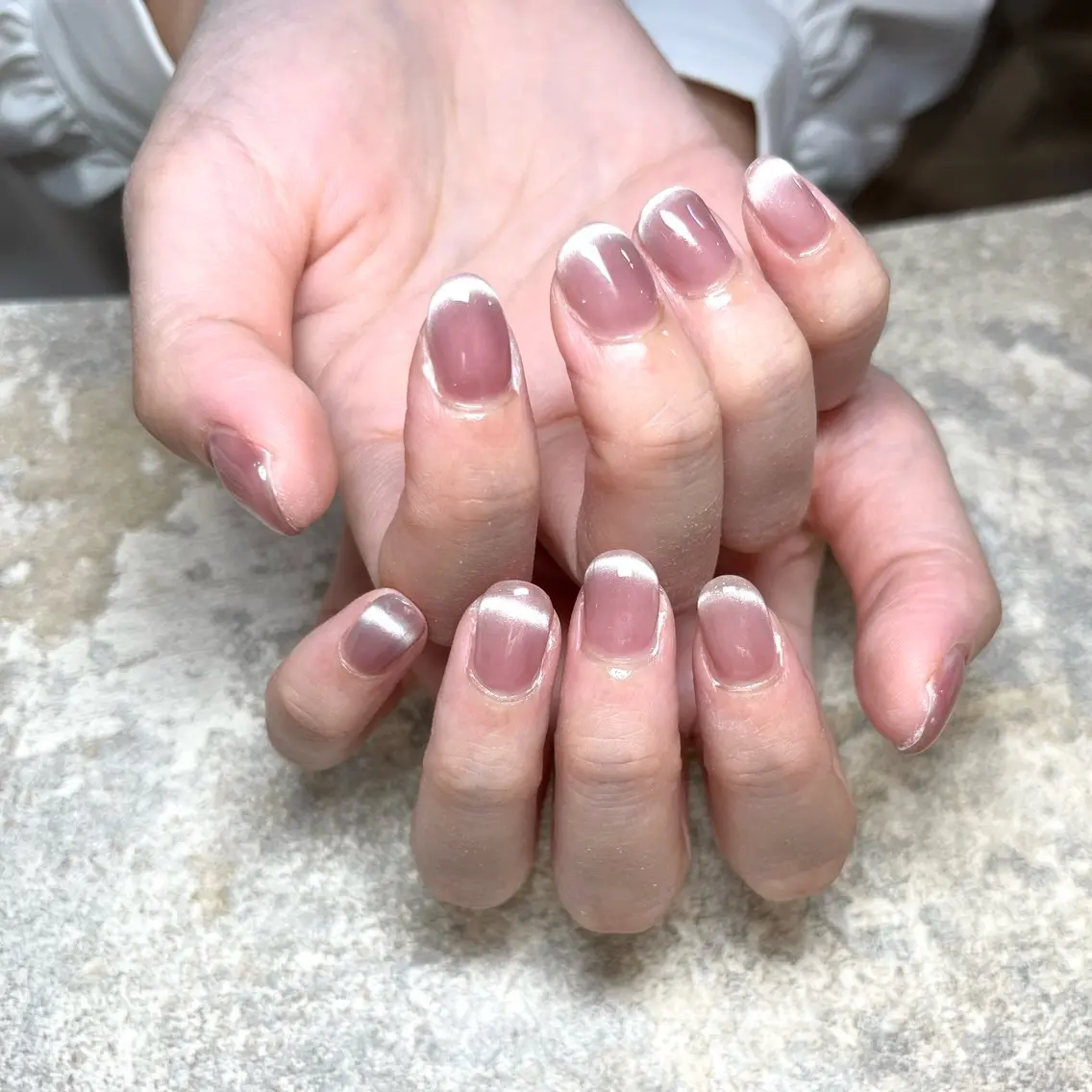 ネイル フレンチネイル 🌻Sunrich Fuka🌻のネイルデザイン