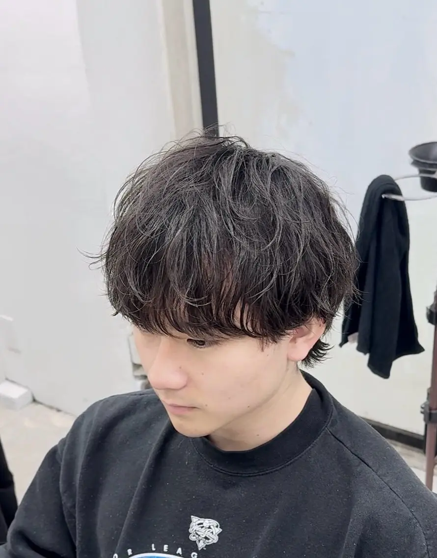 👑メンズ大人気👑カット×シャドウパーマの写真