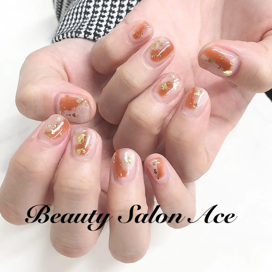 ネイル アートネイル 長さ出し ジェルネイル メンズネイル ニュアンスネイル 池袋フィルイン Ace♡Nailのネイルデザイン