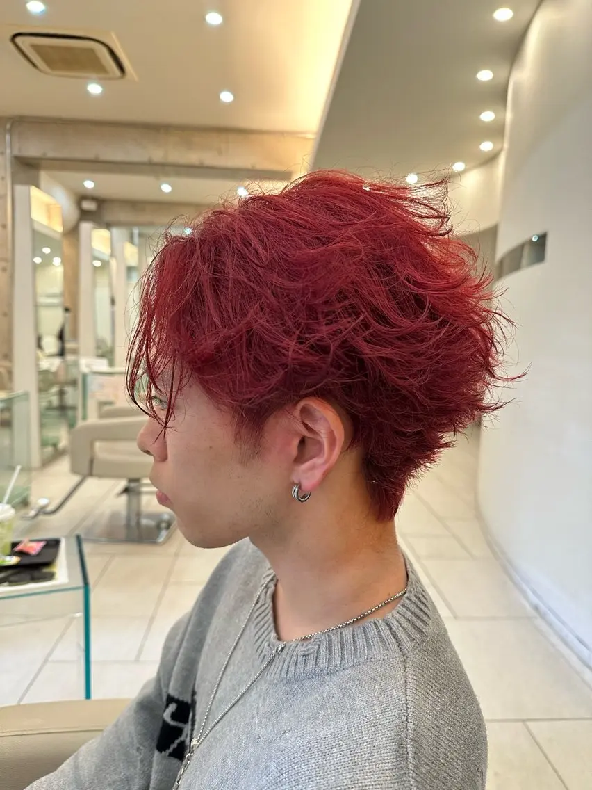🥇早い者勝ち🥇似合わせメンズカット×1ケアブリーチ×フルカラー🫧の写真