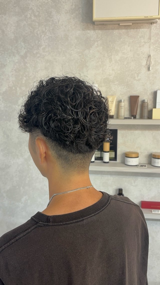 パーマ プードルパーマ パーマ 小山 さくらのヘアスタイル