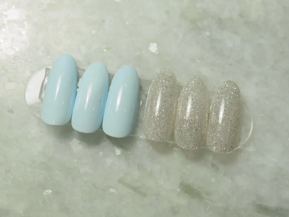 ネイル ラメ(グリッター) マグネットネイル オフィスネイル ワンカラーネイル シンプルネイル 雀宮 自爪育成 Re.nail〜寺本のネイルデザイン