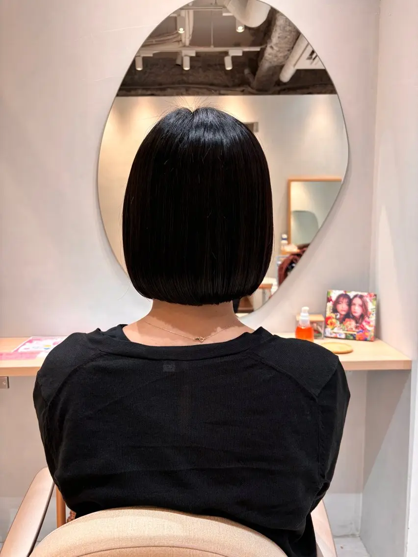 ショート ボブ 小林 琉花のヘアスタイル