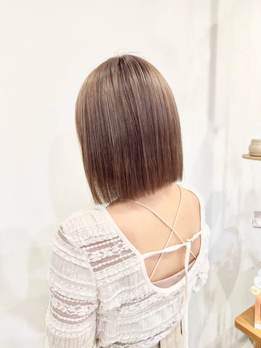 ショート カラー カット ヘアカラー トリートメント amoretto _kokoroのヘアスタイル