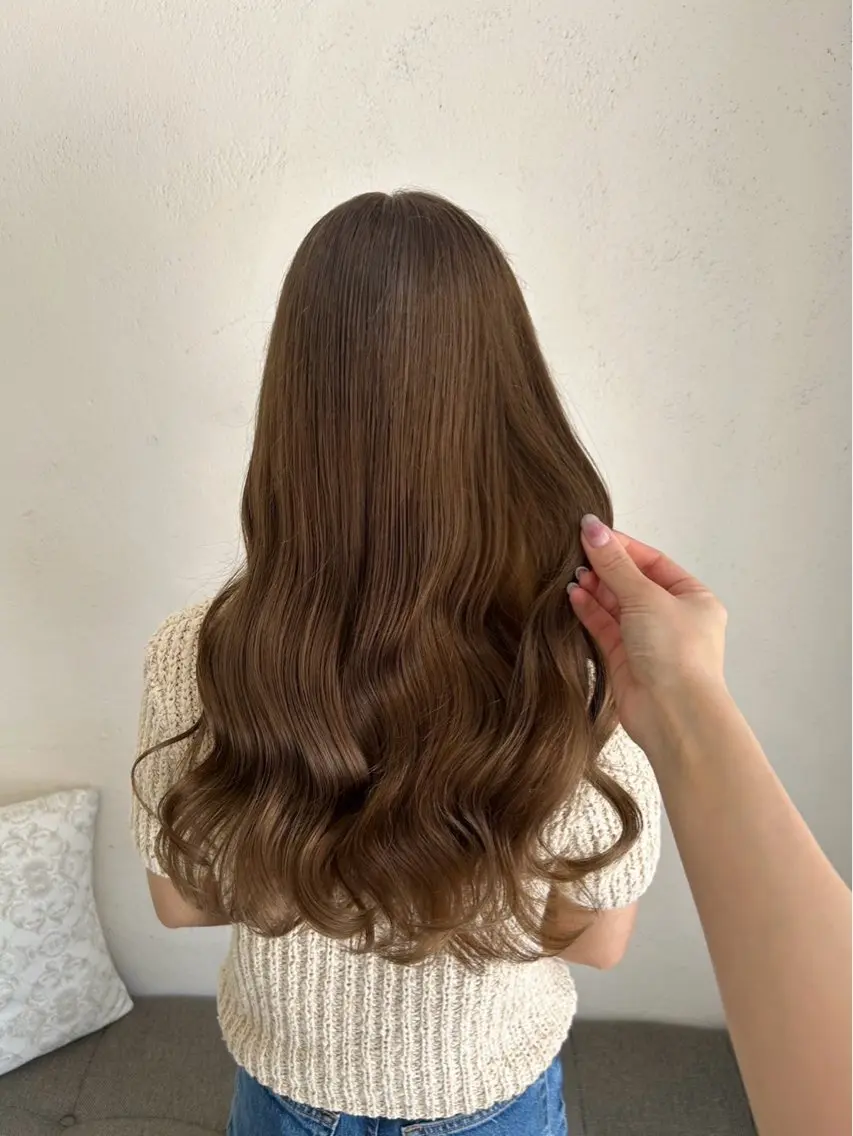 カラー➕サロントリートメント🌼の写真