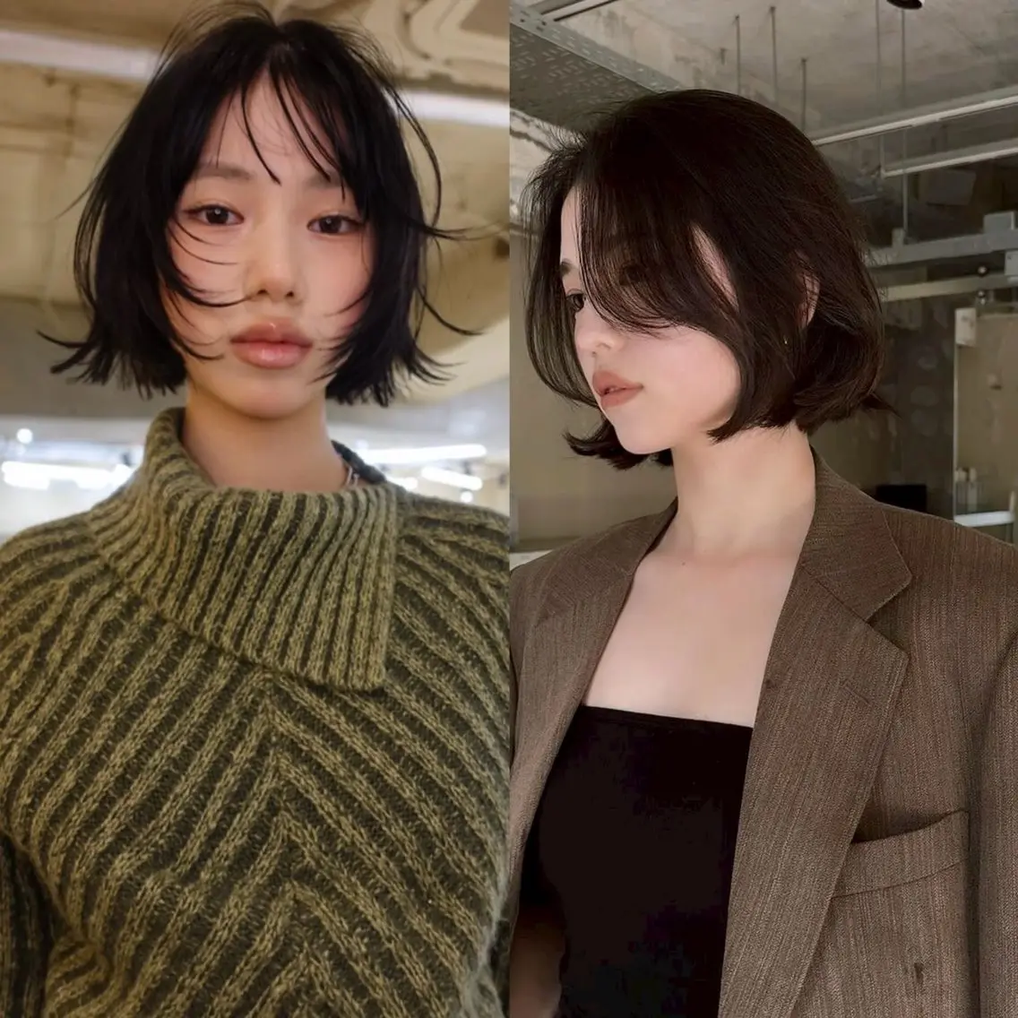 このアイコンのどちらかのカットを切らせてくれる方限定‼️➕希望でシャンプー⭕️➕セラミドトリートメントの写真