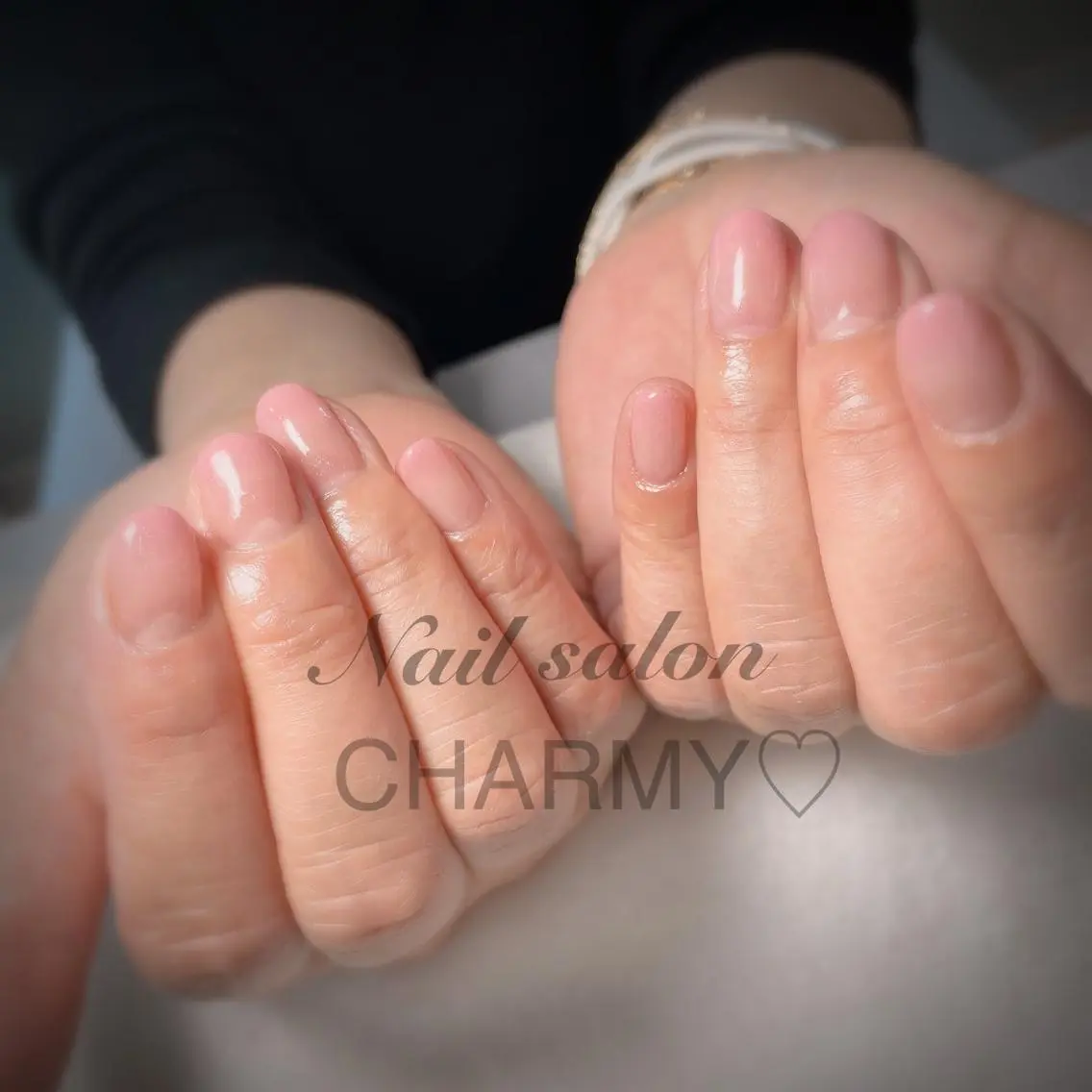 ネイル グラデーション ピンク Nail salon CHARMY♡のネイルデザイン