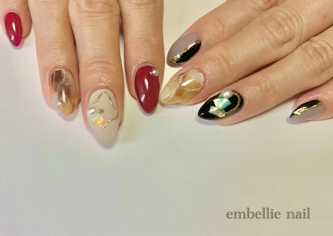ネイル ニュアンスネイル miyasaka erikoのネイルデザイン