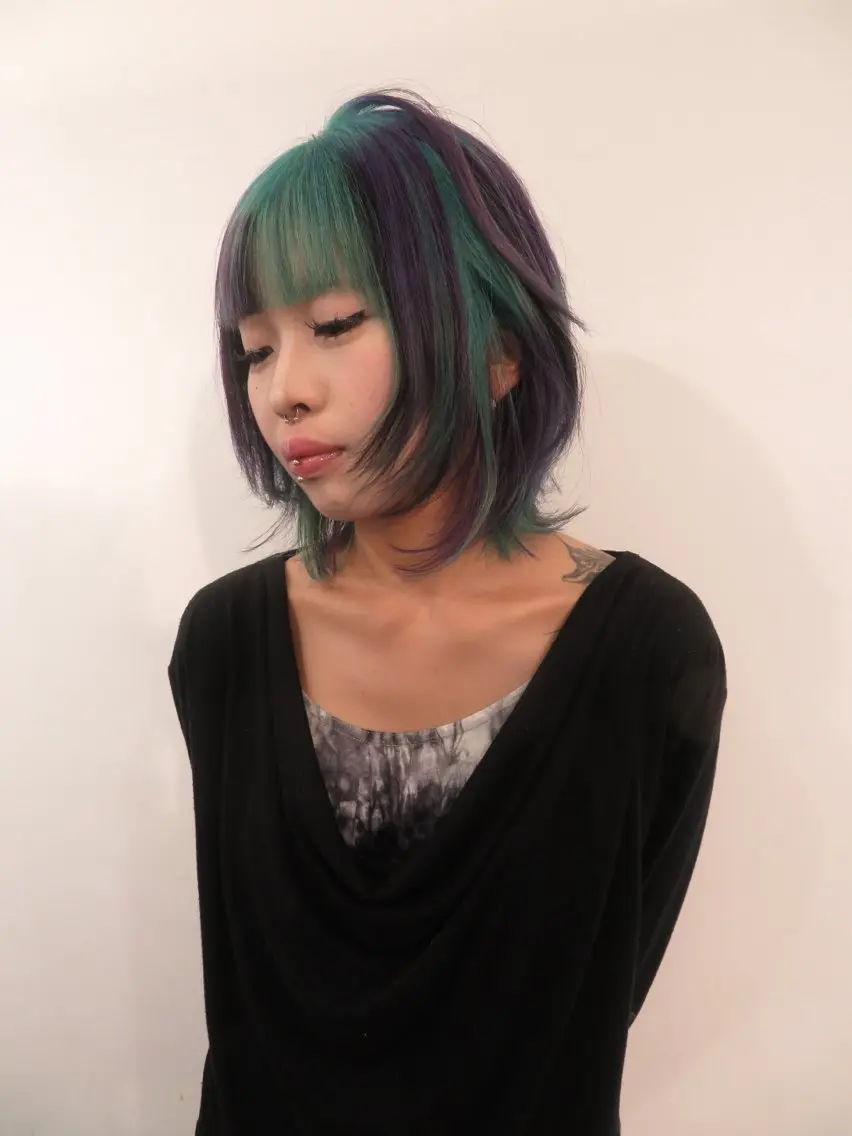 ミディアム ヘアカラー XENA 渋谷店のヘアスタイル