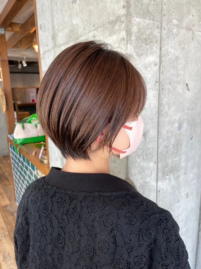 ショート ヘアアレンジ レイヤー/髪質改善/ 北 啓吾のヘアスタイル