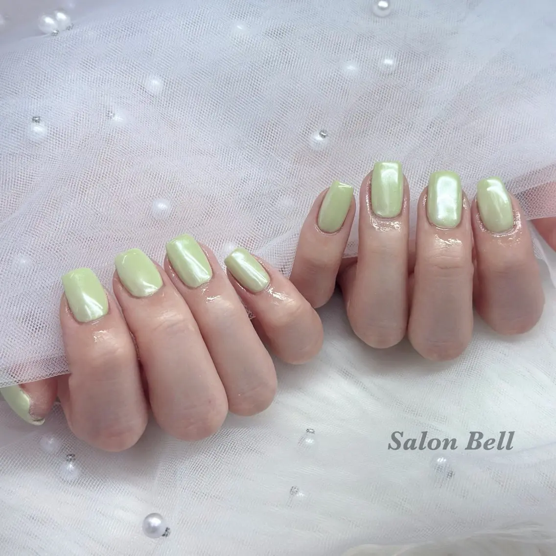 ネイル ミラーネイル ハンドネイル Totalsalon Bell木村𝜗𝜚のネイルデザイン