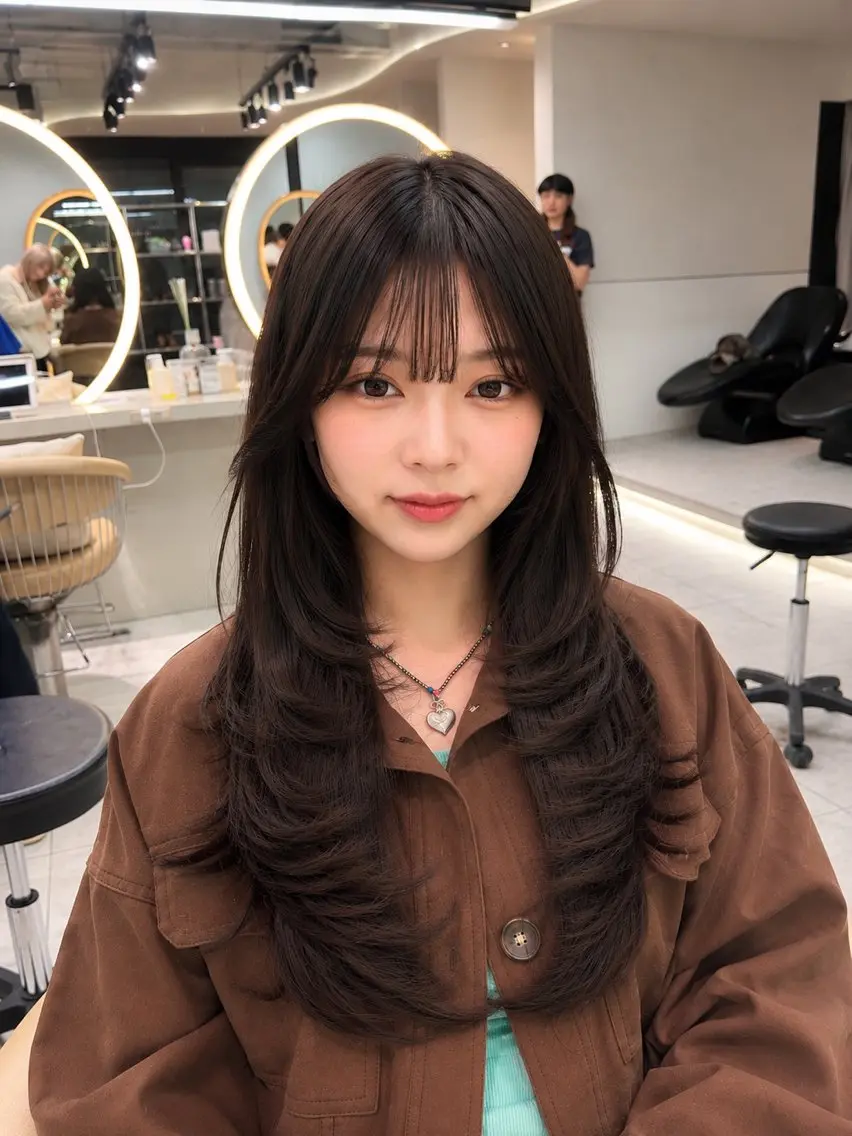 カラー ヘアカラー トリートメント ANRI🎀 福岡美容師/韓国🎀のヘアスタイル
