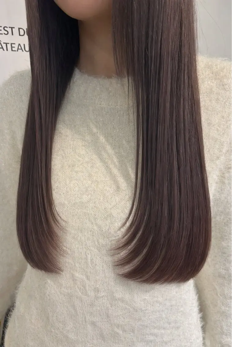 ロング カラー レイヤーカット イザワサヤ/梅田 /レイヤーカット🎀のヘアスタイル
