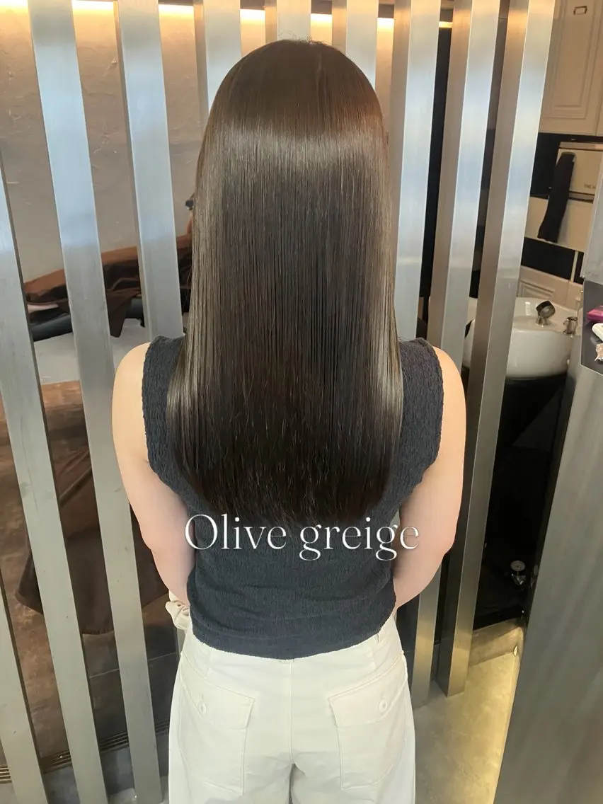 ロング カラー カット ヘアカラー 透明感カラー/ 髪質改善町田佑人のヘアスタイル