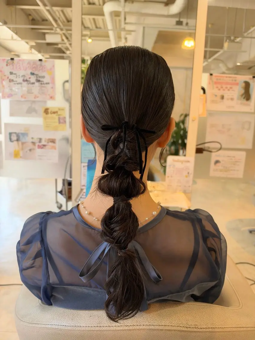 ヘアアレンジ ヘアセット 本田 卓也のヘアスタイル