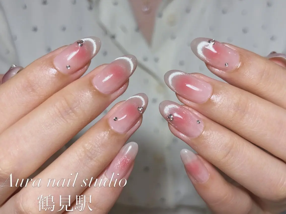 ネイル ハンドネイル AURA NAIL 🌟鶴見店のネイルデザイン