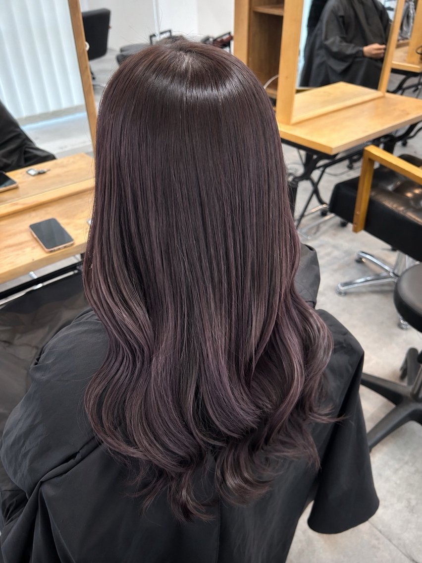ロング カット ヘアカラー CIEL岡山店／ Chida ⛄️のヘアスタイル