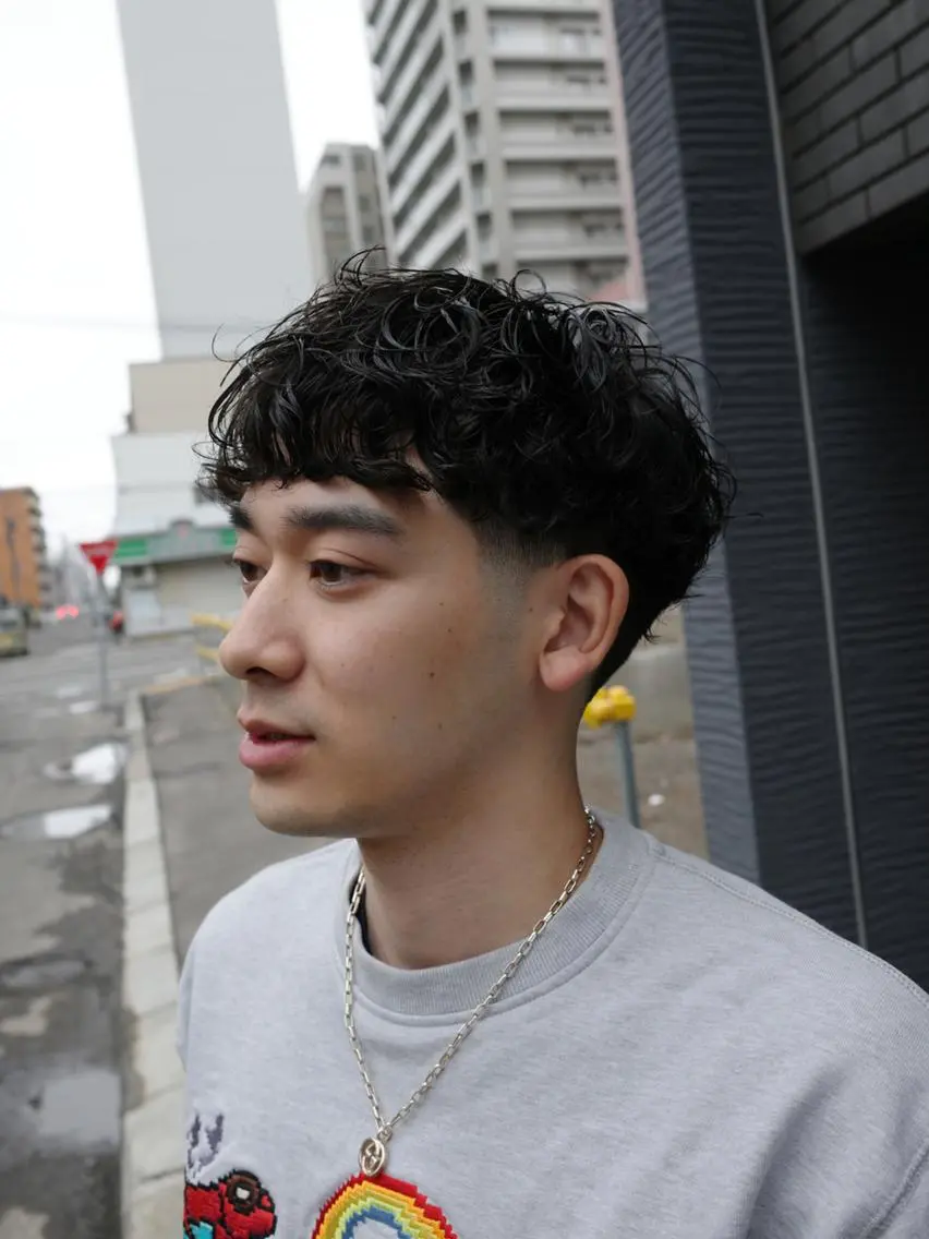 🔥初回限定🔥メンズカット＋ニュアンスパーマ＋毛髪補修トリートメントの写真