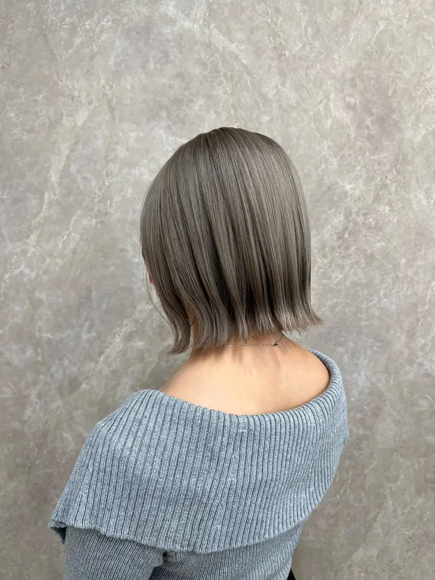ミディアム カット Ayu Igetaのヘアスタイル