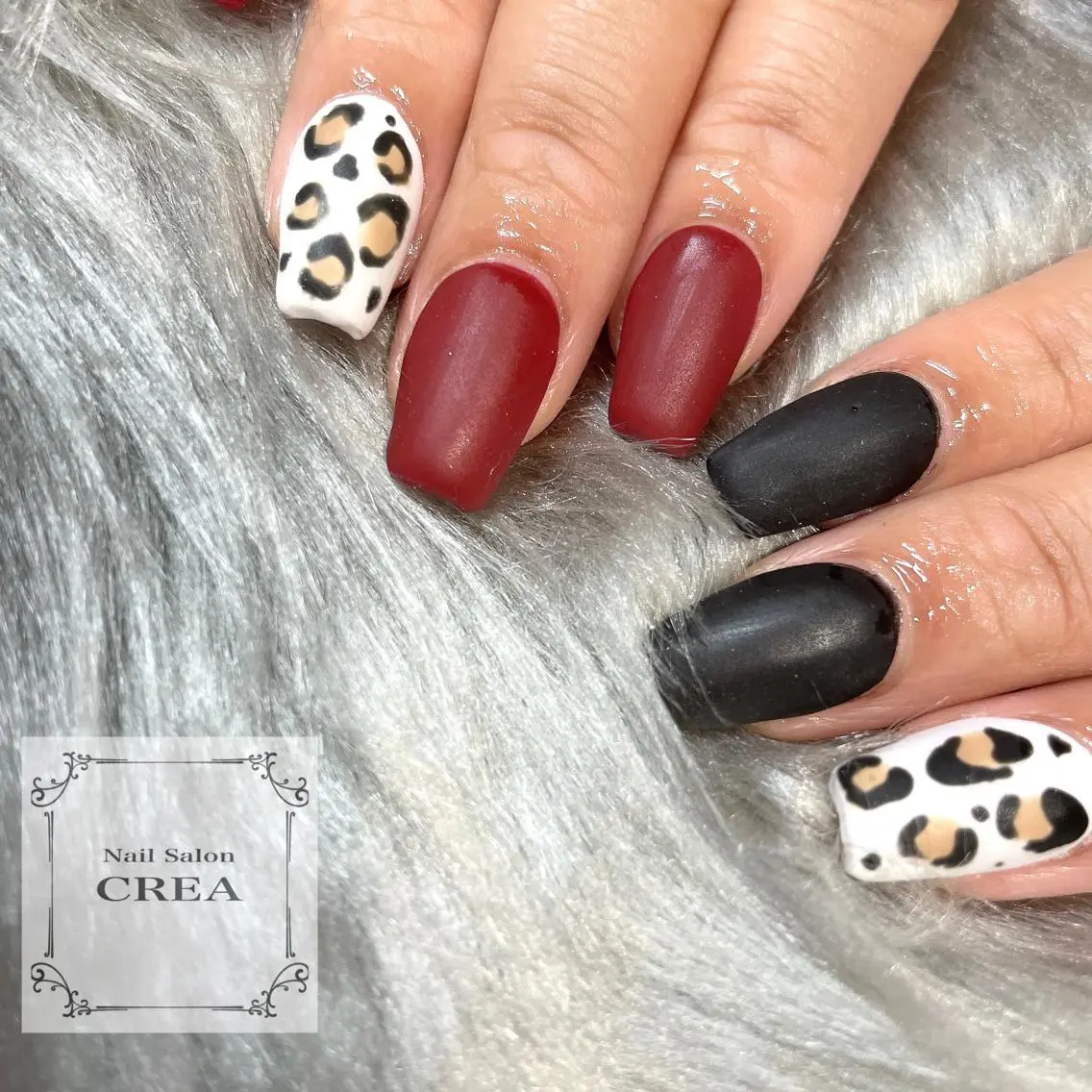 ネイル マットネイル NailSalon CREAのネイルデザイン