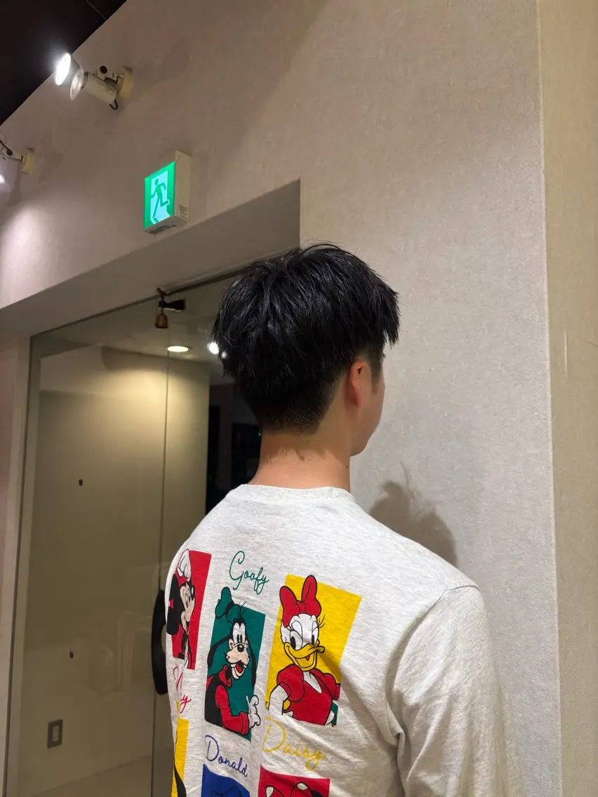 メンズ 刈り上げ Rudder 牛嶋のヘアスタイル