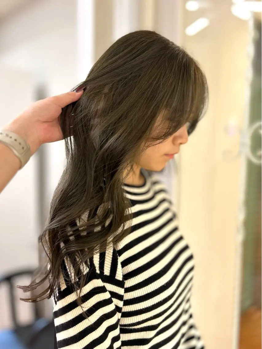 ロング ヘアカラー 🎀透明感/レイヤ ー/Kotona🎀のヘアスタイル
