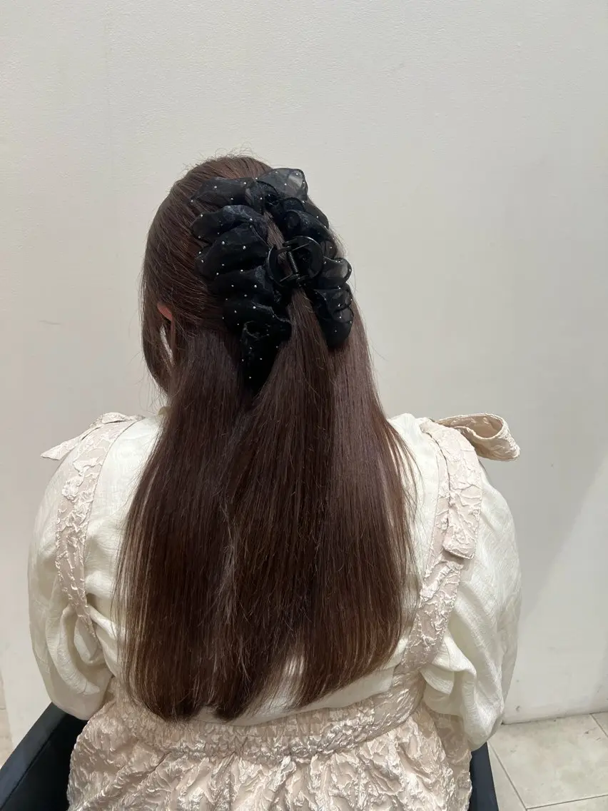 ロング カラー ベージュカラー ラベンダーカラー ラベンダーベージュ ヘアカラー 🫧Ai/ ロロネー森ノ宮💖のヘアスタイル