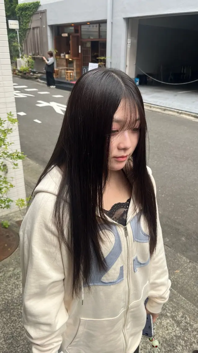 《無料》レディースカット(ロング〜ショート)の写真