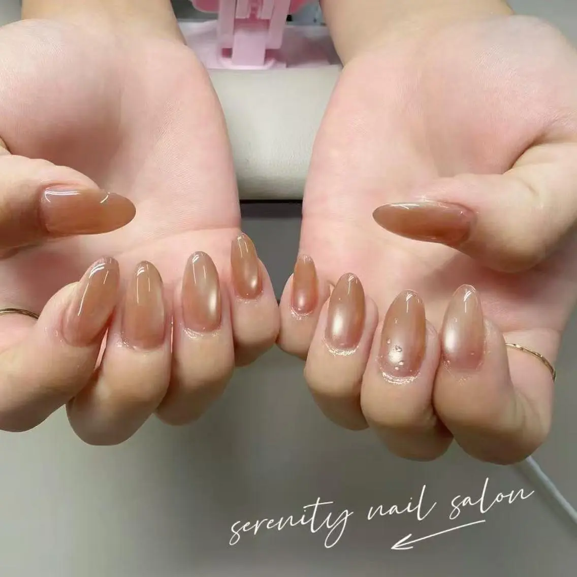ネイル 長さ出し 持ち込み ワンホンネイル ハンドネイル ハンドケア 🌻ハサミ ✂️のネイルデザイン