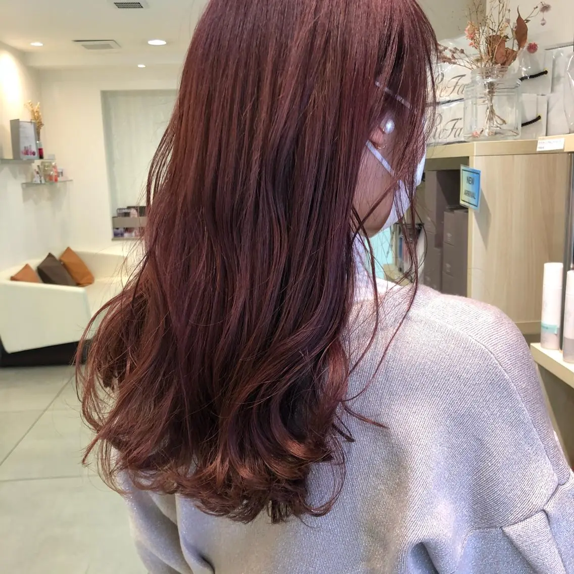 ロング ヘアカラー トリートメント 松佐 ゆかりのヘアスタイル