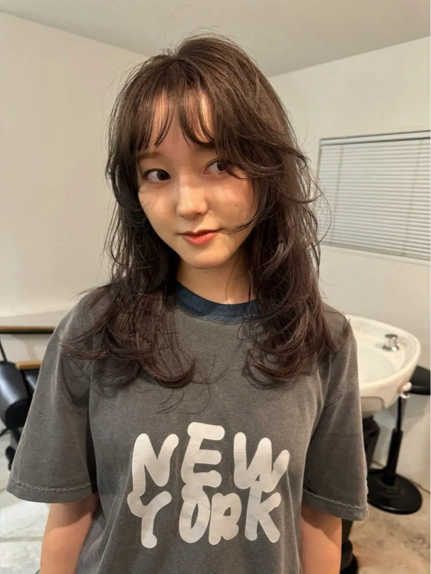 ロング カラー YUI★ 梅田美容室のヘアスタイル