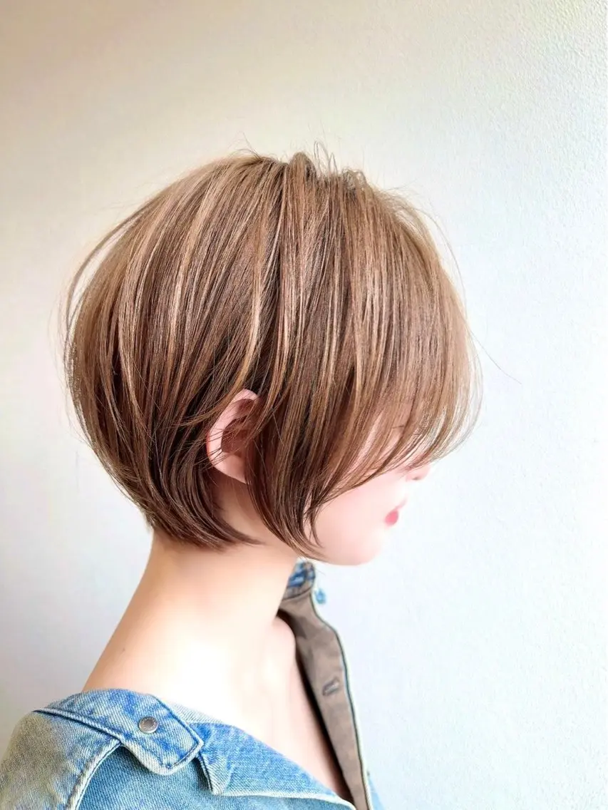 ショート カラー Earth.加來祥依 ✂︎大分のヘアスタイル