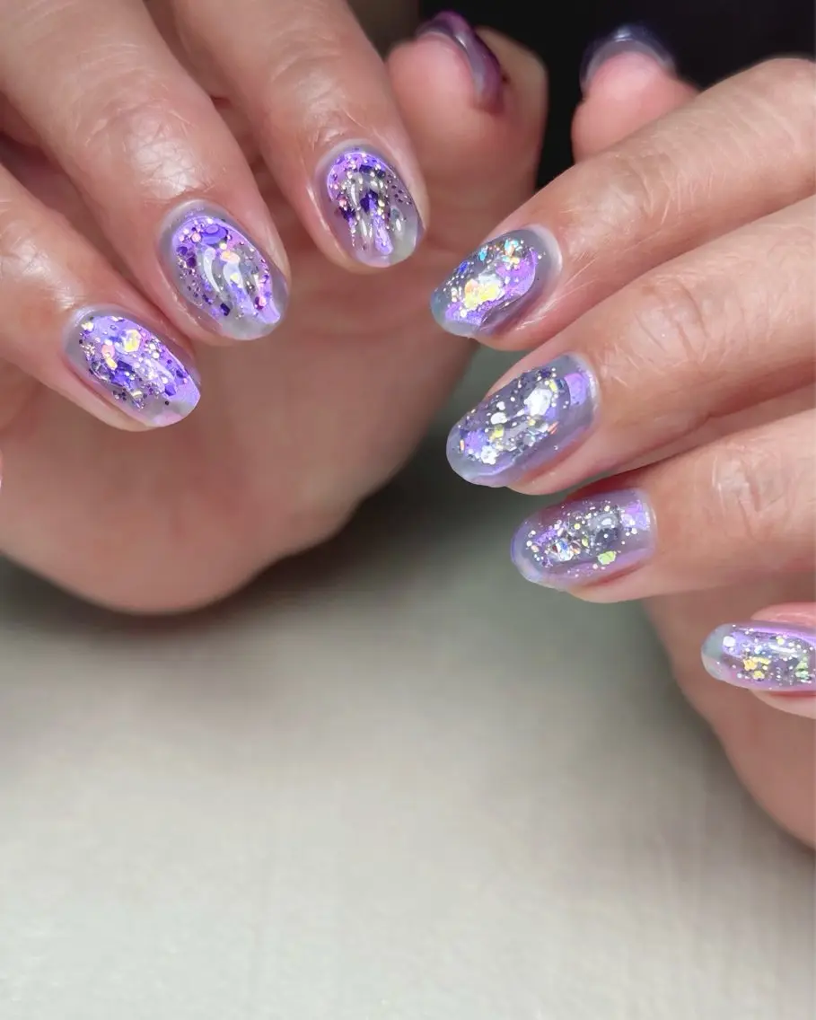 ネイル ハンドネイル Tiny Glowのネイルデザイン
