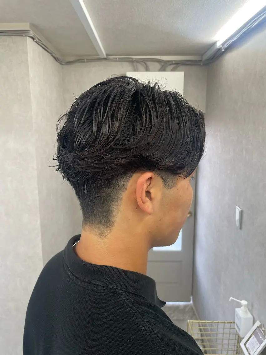 ショート メンズ メンズパーマ カット パーマ 工藤 洸のヘアスタイル